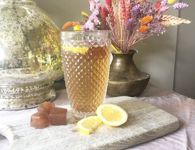 Earl Grey & Lady Grey Ice Cubes